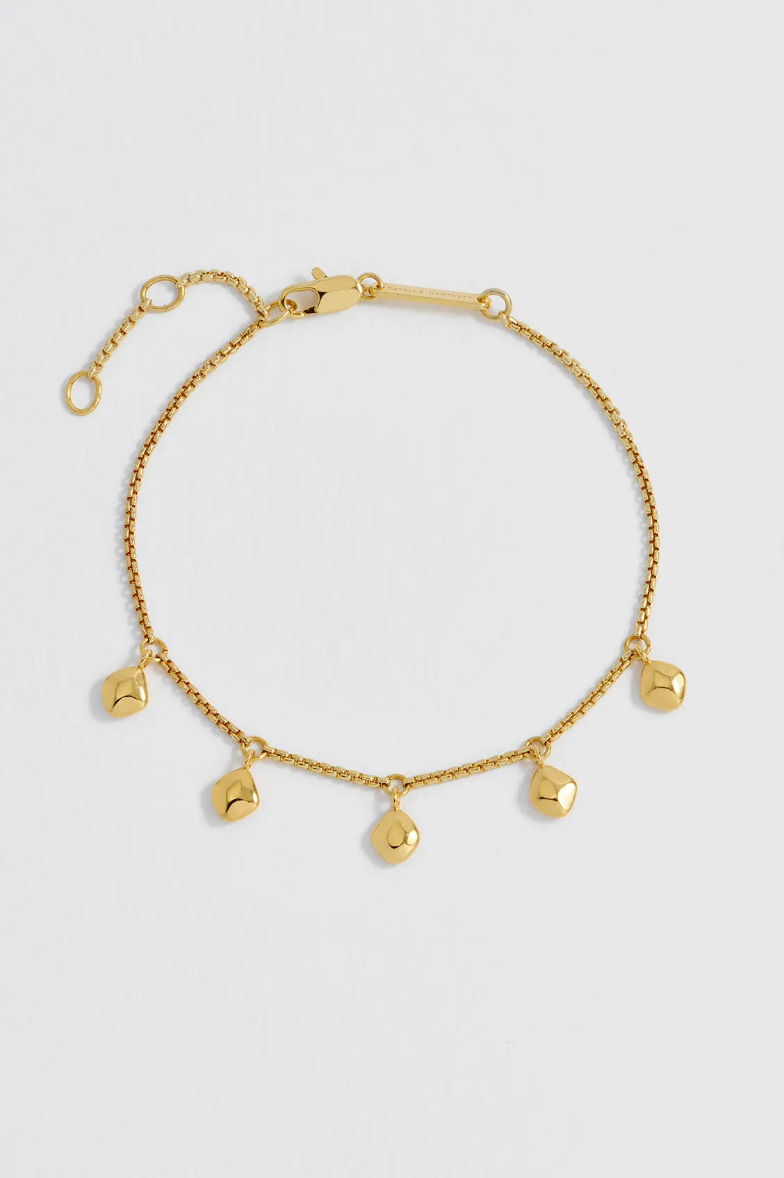 Pebble Double Chain Bracelet