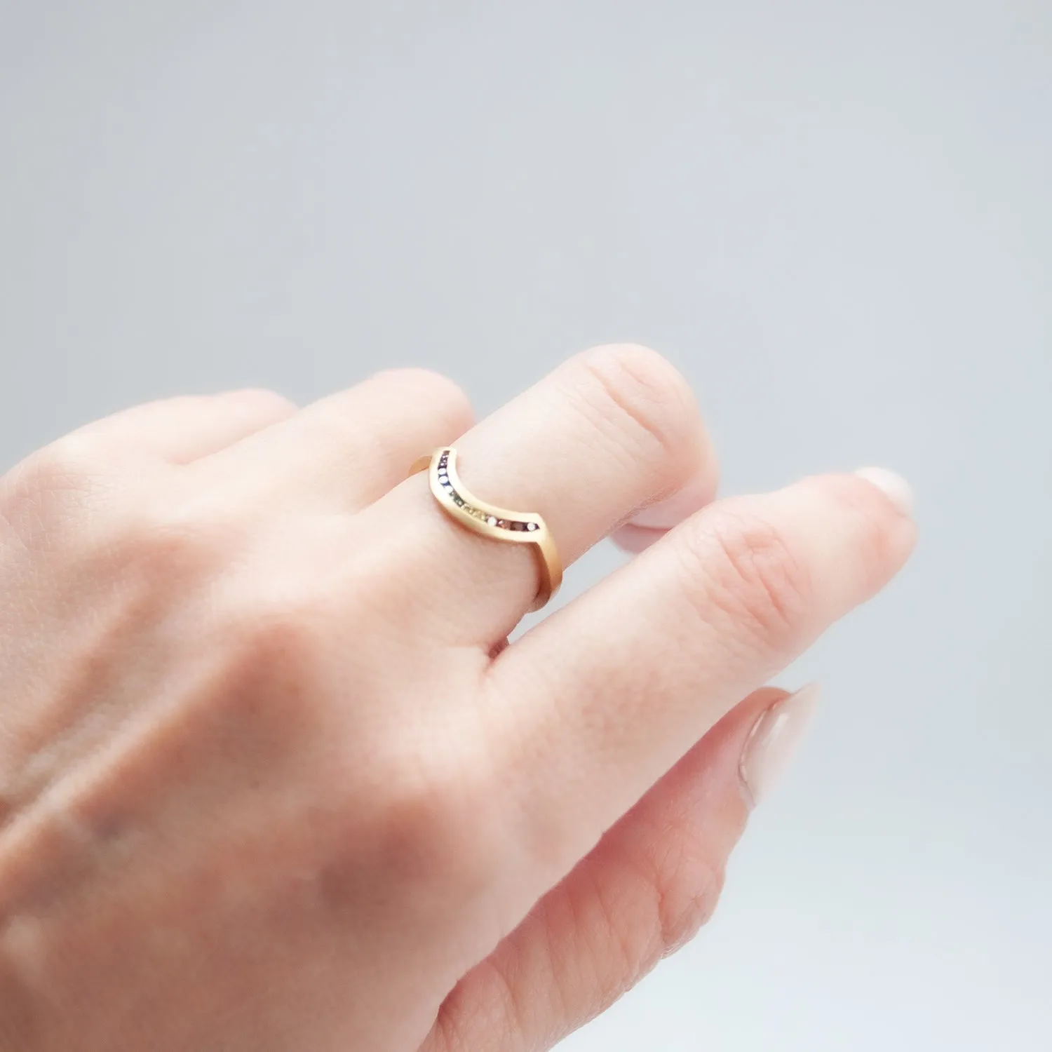 Rainbow Diamond Band