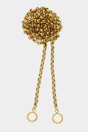 Rolo Chain - 16", Yellow Gold