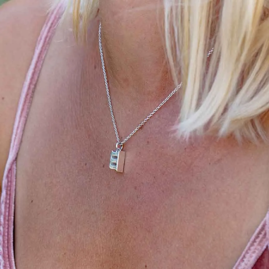 Seed e Silver Necklace