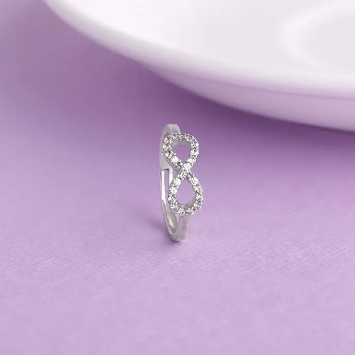 Silver Infinite Grace Ring