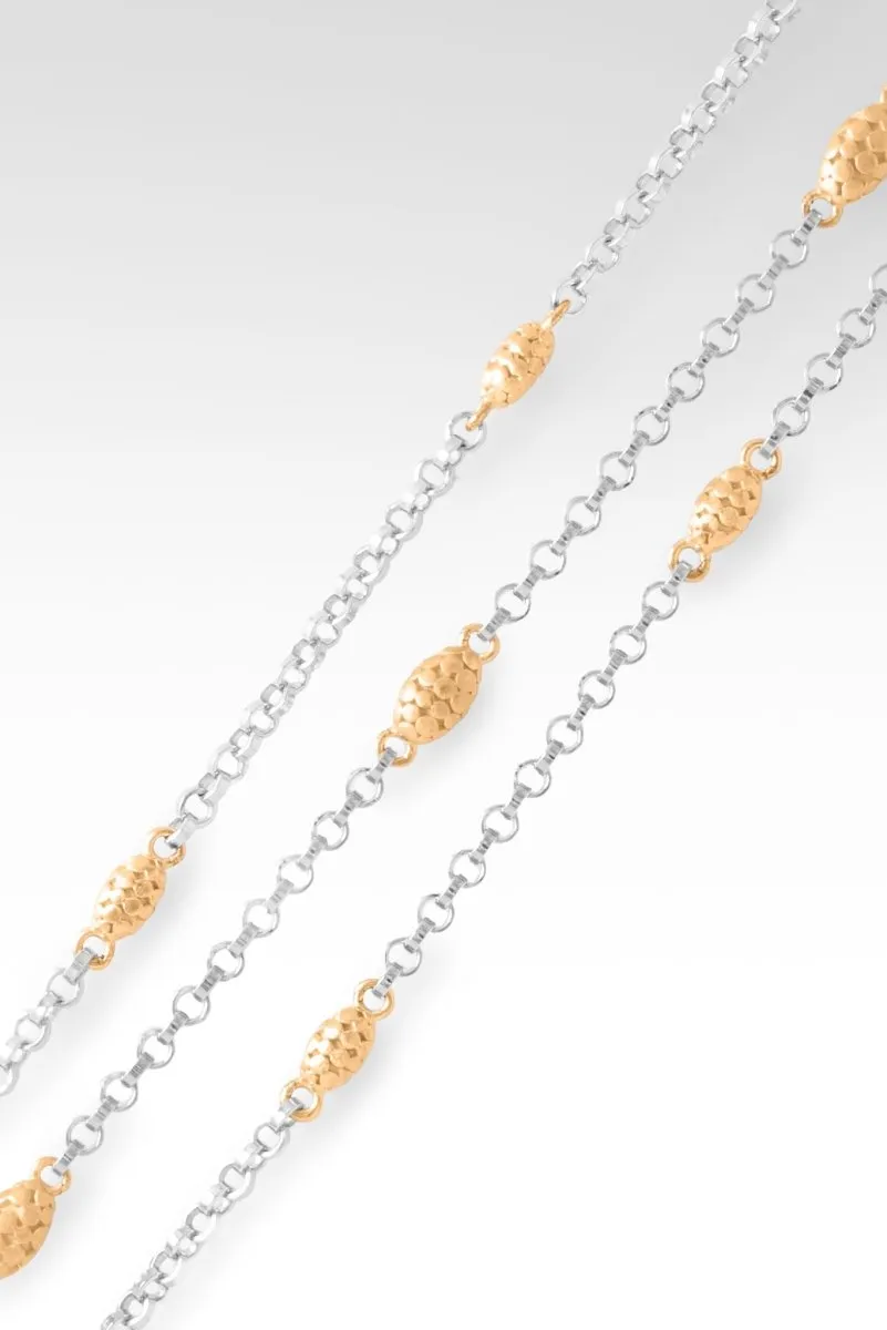 Sow Gentleness Bracelet? in 18K Gold & Rhodium Over Sterling Silver