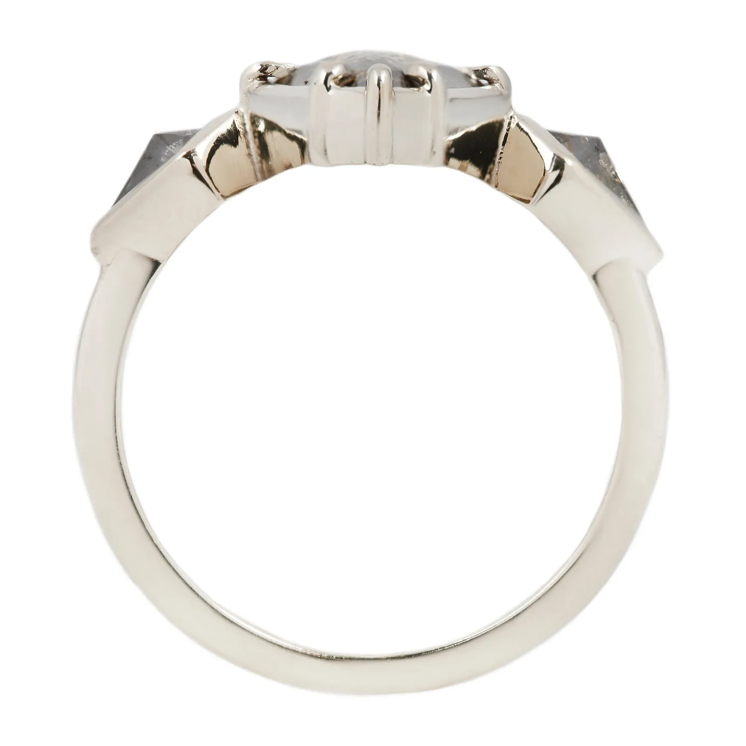 Space Goddess Diamond Ring