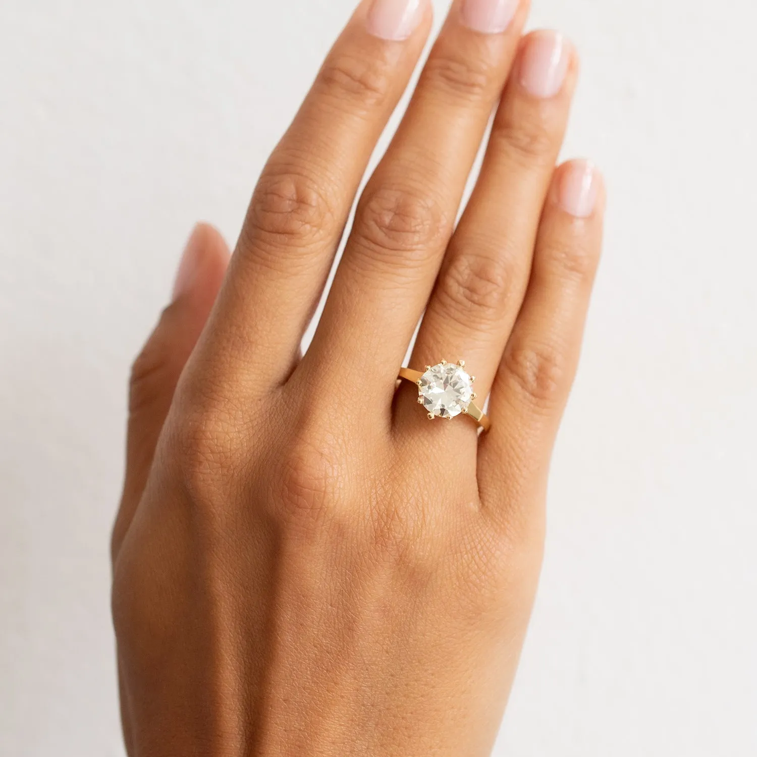 Sunlit Glow Diamond Ring