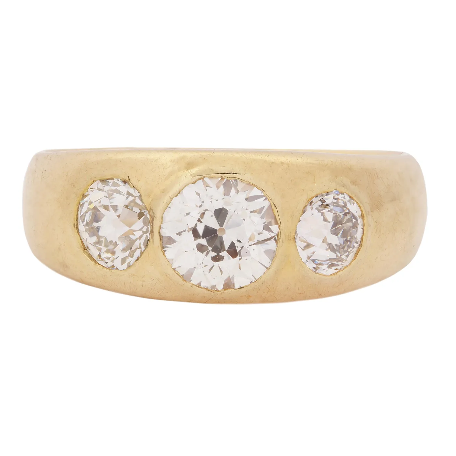 Triple Shine Diamond Ring