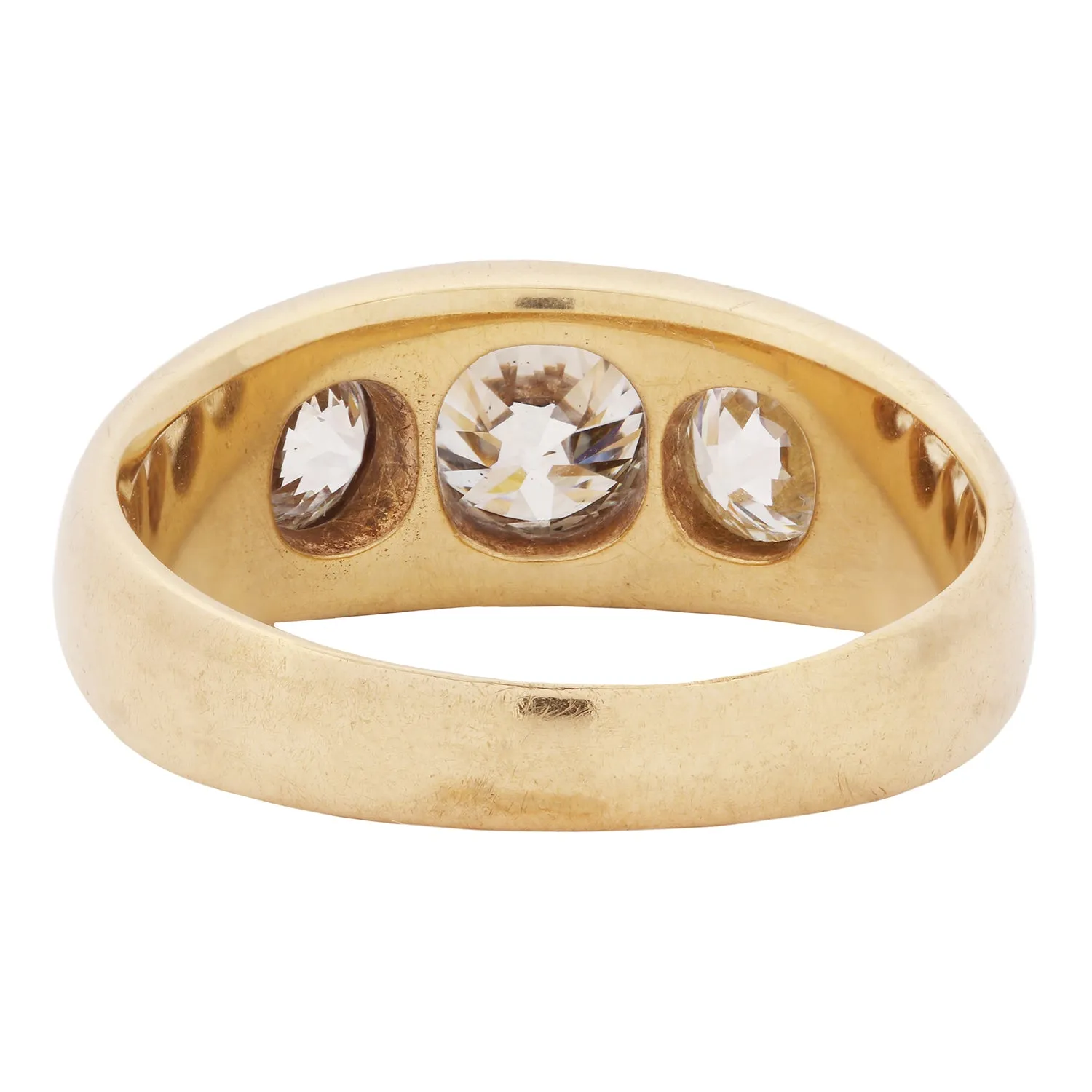 Triple Shine Diamond Ring