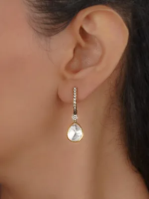White Color Victorian Earrings - VCSL925-EAR3