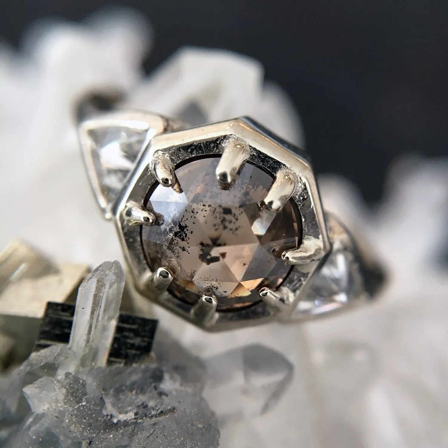 Wolf Moon Cleopatra Ring
