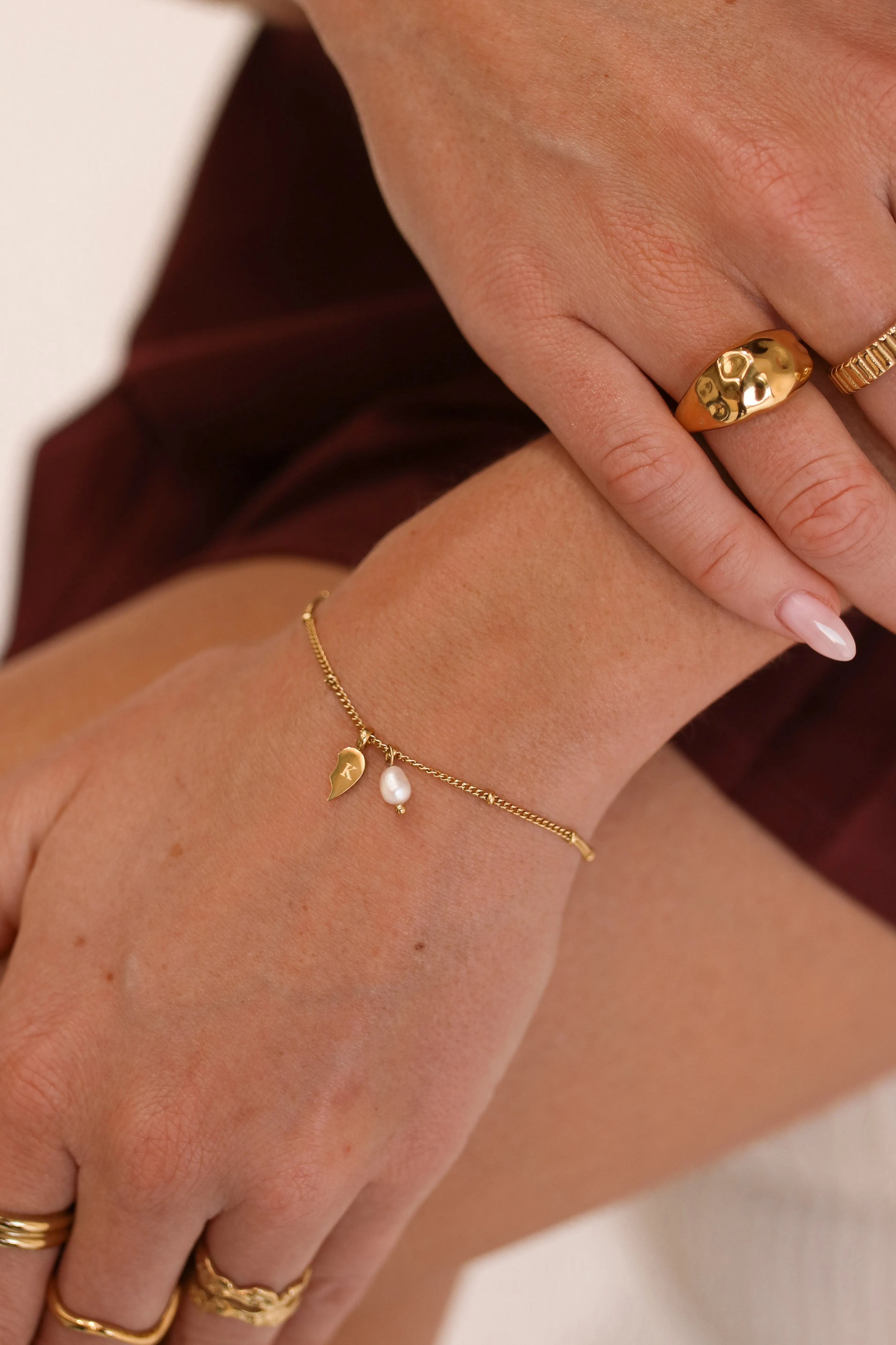 Xiomara - Stainless Steel Engraved Best Friend Bracelets