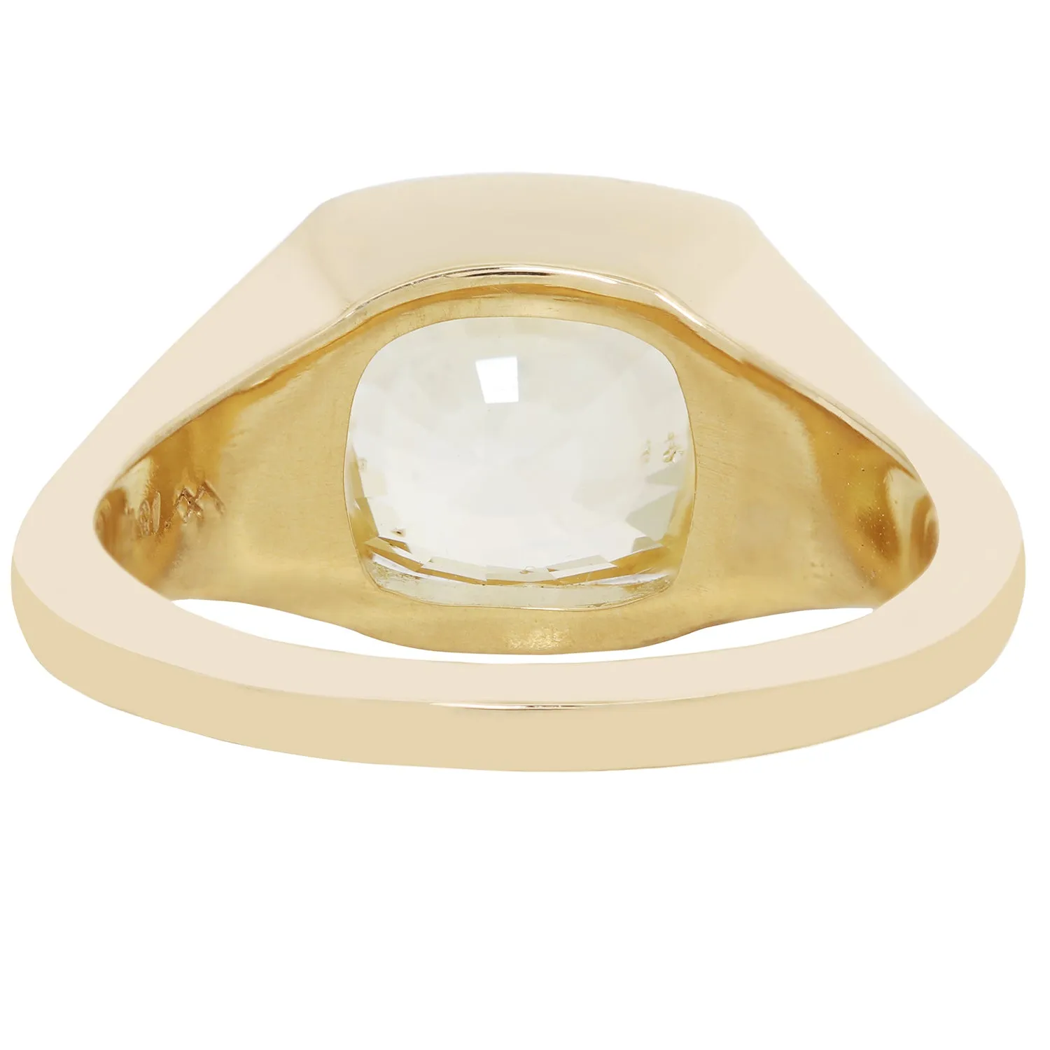 Yellow Sapphire Empire Ring